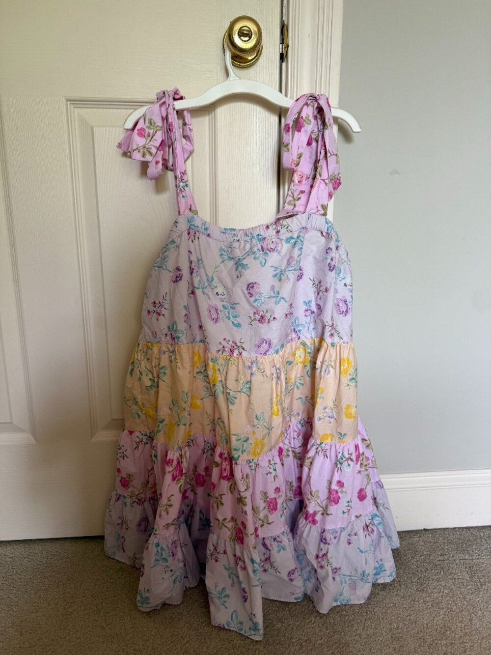 Target x LoveShackFancy Jeanne Tie Strap Floral Dress